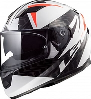LS2 FF320 Stream Evo Commander,  integral helmet