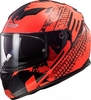 LS2 FF320 Stream Evo Lava,  integral helmet