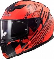 LS2 FF320 Stream Evo Lava,  integral helmet