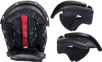LS2 FF323 Racing FIM,  wind deflector,  color: Black,  size: S