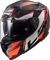 LS2 FF327 Challenger Squadron,  integral helmet,  color: Matt-Black/Neon-Orange,  size: XXS