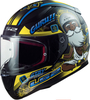 LS2 FF353 Rapid Buddha,  integral helmet,  color: Black/Yellow/Blue,  size: M
