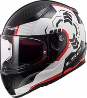 LS2 FF353 Rapid Ghost,  integral helmet