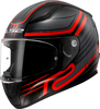 LS2 FF353 Rapid II Circuit,  full face helmet,  color: Black/Red/Grey,  size: S