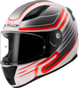 LS2 FF353 Rapid II Circuit,  full face helmet,  color: White/Red/Grey,  size: L
