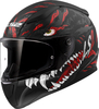 LS2 FF353 Rapid II Kaiju,  full face helmet,  color: Matt Black/Red/White,  size: XL