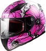 LS2 FF353 Rapid Poppies,  integral helmet