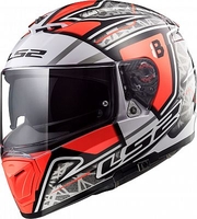 LS2 FF390 Breaker Barbera Challenge Replica,  integral helmet