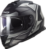 LS2 FF800 Storm II Faster,  full face helmet,  color: Matt Black/Grey,  size: XXL
