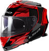 LS2 FF800 Storm II Tracker,  full face helmet,  color: Black/Red,  size: XL