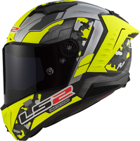 LS2 FF805 Thunder Carbon Space,  integral helmet,  color: Matt Neon-Yellow/Grey,  size: XL