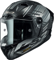 LS2 FF805 Thunder Carbon Volt,  integral helmet,  color: Black/Grey,  size: XS