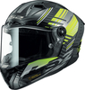LS2 FF805 Thunder Carbon Volt,  integral helmet,  color: Black/Neon-Yellow/Grey,  size: XL