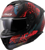 LS2 FF808 Stream II Jungle,  integral helmet,  color: Matt Black/Pink/Blue,  size: 3XL