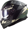 LS2 FF811 Vector II Absolute,  integral helmet,  color: Matt Black/Dark Grey/Grey,  size: L