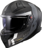 LS2 FF811 Vector II Carbon Grid,  full face helmet,  color: Matt Black/Grey,  size: S