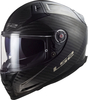 LS2 FF811 Vector II Carbon Solid,  full face helmet,  color: Black,  size: XS