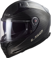 LS2 FF811 Vector II Carbon Solid,  full face helmet,  color: Black,  size: XXS