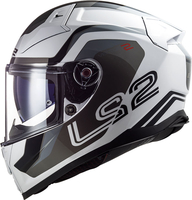 LS2 FF811 Vector II Metric,  integral helmet,  color: White/Black/Grey,  size: XS
