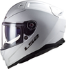 LS2 FF811 Vector II Solid,  full face helmet,  color: White,  size: XXL