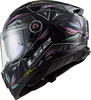 LS2 FF811 Vector II Tropical,  full face helmet,  color: Black/White/Blue/Pink/Orange/Green,  size: XS