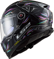LS2 FF811 Vector II Tropical,  full face helmet,  color: Black/White/Blue/Pink/Orange/Green,  size: XS