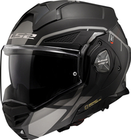LS2 FF901 Advant X Metryk,  modular helmet,  color: Matt Black/Grey,  size: L