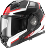 LS2 FF901 Advant X Spectrum,  modular helmet,  color: Black/White/Red,  size: XL