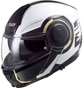 LS2 FF902 Scope Arch,  flip-up helmet,  color: White/Grey,  size: S
