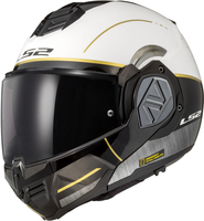 LS2 FF906 Advant Iron,  modular helmet,  color: Matt White/Black/Grey,  size: S