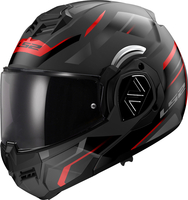LS2 FF906 Advant Kuka,  modular helmet,  color: Matt Black/Red,  size: XS
