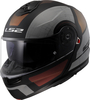 LS2 FF908 Strobe II Orion,  flip up helmet,  color: Matt Black/Purple/Blue,  size: XS