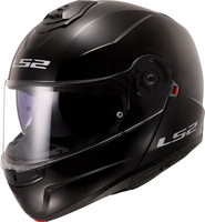 LS2 FF908 Strobe II Solid,  flip up helmet,  color: Black,  size: XL