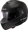 LS2 FF908 Strobe II Solid,  flip up helmet,  color: Matt-Black,  size: S