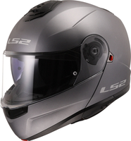 LS2 FF908 Strobe II Solid,  flip up helmet,  color: Matt-Grey,  size: L