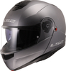 LS2 FF908 Strobe II Solid,  flip up helmet,  color: Matt-Grey,  size: XS