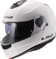 LS2 FF908 Strobe II Solid,  flip up helmet,  color: White,  size: S