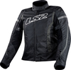 LS2 Gate,  textile jacket waterproof women,  color: Black/Pink,  size: XXL
