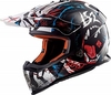 LS2 MX437 Fast Beast,  cross helmet