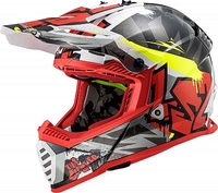 LS2 MX437 Fast Evo Crusher,  cross helmet