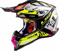 LS2 MX470 Subverter Triplex,  cross helmet