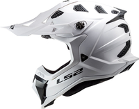 LS2 MX700 Subverter Evo Solid,  motocross helmet,  color: White,  size: 3XL
