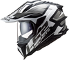 LS2 MX701 Explorer Alter,  enduro helmet,  color: Matt Black/White/Grey,  size: XL