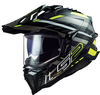 LS2 MX701 Explorer Carbon Edge,  enduro helmet,  color: Black/Neon-Yellow/Grey,  size: XS
