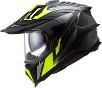 LS2 MX701 Explorer Carbon Focus,  enduro helmet,  color: Matt Black/Grey/Neon-Yellow,  size: S