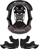 LS2 MX701 Explorer Carbon,  lining/cheek pads,  color: Black/Grey,  size: M