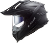 LS2 MX701 Explorer Solid,  adventure helmet,  color: Matt-Black,  size: 3XL