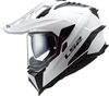 LS2 MX701 Explorer Solid,  adventure helmet,  color: White,  size: 3XL