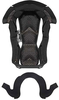 LS2 MX703,  lining/cheek pads,  color: Black,  size: XS