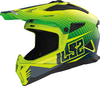 LS2 MX708 Fast II Duck,  motocross helmet,  color: Matt Neon-Green/Green,  size: XXL